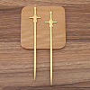 Sword Alloy Hair Sticks PW-WG0B211-02-1