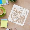 Plastic Reusable Drawing Painting Stencils Templates DIY-WH0172-259-3