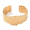 304 Stainless Steel Textured Cuff Bangles LS-BJEW-F457-01G-1