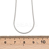 Tarnish Resistant Trendy Unisex 201 Stainless Steel Snake Chain Necklaces NJEW-L043-06P-4