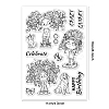 Custom Summer Theme PVC Plastic Clear Stamps DIY-WH0631-0779-6