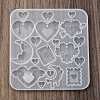 Heart DIY Silicone Ornaments Pendant Molds SIMO-R012-02-3