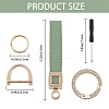 Imitation Leather Keychain Holder DIY-WH0349-90A-2