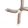 Cotton Cord Bracelet Making KK-F758-03C-P-3