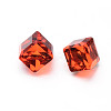 Faceted Cube Glass Cabochons GGLA-L007C-M-2