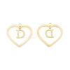 201 Stainless Steel Pendants STAS-N090-LA894-D-G-1