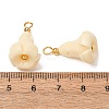Dyed Synthetic Coral Pendants GG-CBAC295-02G-03-2