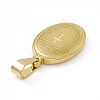 PVD Vacuum Plating 304 Stainless Steel Pendants STAS-P315-12A-G-3