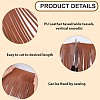 2M PU Leather Suede Fringe Trim DIY-CL0002-36B-6