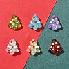 6Pcs Handmade Bumpy Glass Beads Strands LAMP-FS0001-16A-2