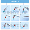 DIY Earring Making Kits DIY-SC0012-18-4