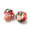 Handmade Bumpy Lampwork Beads LA-CBAE4A5-02A-4