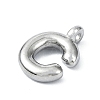 Anti-Tarnish 304 Stainless Steel Pendants STAS-U033-02P-C-2