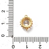 925 Sterling Silver Clear Cubic Zirconia Connector Charms STER-U009-02G-3