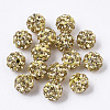 Pave Disco Ball Beads RB-T017-02-21-1