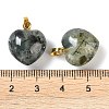 Natural Prehnite Pendants G-J386-H17-G-3