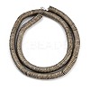 Electroplated Synthetic Non-magnetic Hematite Beads Strands G-H020-M01-A-3
