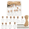 DIY Wishing Bottle Pendant Decoration Making Kit DIY-FS0004-97-3