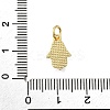 Brass Enamel Charms KK-C106-10G-4
