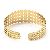 304 Stainless Steel Cuff Bangles BJEW-P302-14G-3