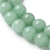 Natural Green Aventurine Round Beads Strands X-G-S150-8mm-2-4