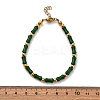 304 Stainless Steel Beaded Bracelets for Women BJEW-M056-06G-4