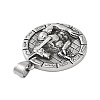 304 Stainless Steel Pendants STAS-S143-09-2