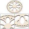 Wooden Basket Bottoms AJEW-WH0126-08B-4