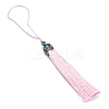 Polyester Tassel Pendant Decorations LS-AJEW-WH0312-88L-1