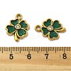 304 Stainless Steel Rhinestone Pendants STAS-D369-10G-3