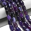 Natural Dragon Veins Agate Beads Strands G-A223-D11-01B-1