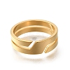 304 Stainless Steel Rings for Women RJEW-S238-07G-2