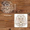 Plastic Reusable Drawing Painting Stencils Templates DIY-WH0172-911-2