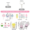 DIY Imitation Food Key Chain Making Kit DIY-SC0018-32-2