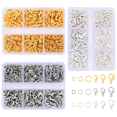 Zinc Alloy Lobster Claw Clasps DIY-YW0016-11A-1