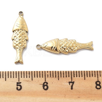 PVD Vacuum Plating 304 Stainless Steel Pendants STAS-R130-19G-1
