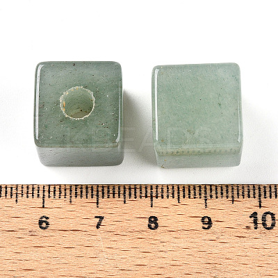 Natural Green Aventurine European Beads G-N345-07A-07-1