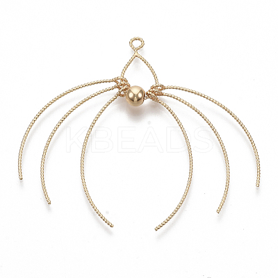 Brass Big Pendants KK-S355-041G-NF-1