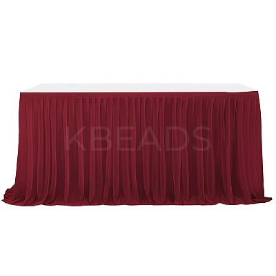 Polyester Table Skirt AJEW-WH20022-20H-1