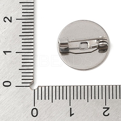 Brooch Cabochon Settings LS-STAS-K254-05B-P-1