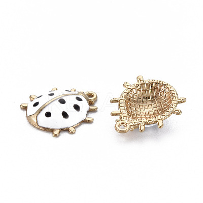 Alloy Enamel Pendants ENAM-N055-027C-NR-1