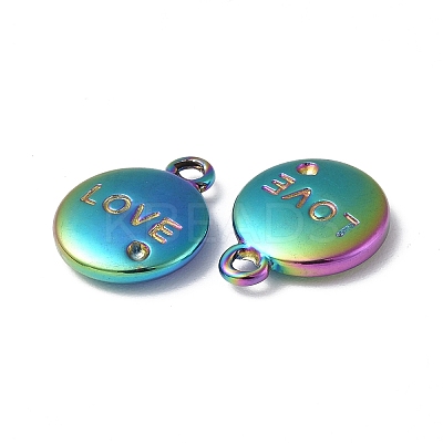 Ion Plating(IP) 304 Stainless Steel Pendant Rhinestone Settings STAS-C066-29M-1