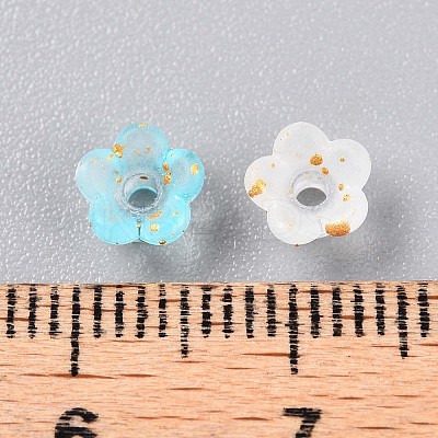 Frosted Transparent Acrylic Beads LS-OACR-N137-72I-1
