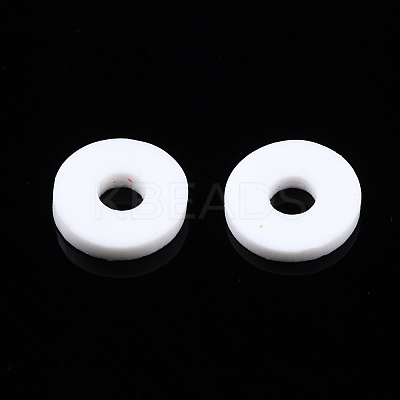Handmade Polymer Clay Beads Strands CLAY-R089-6mm-T02B-10-1