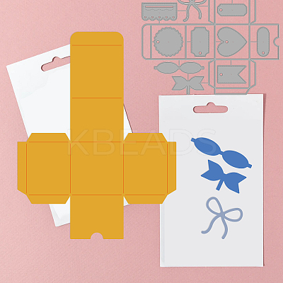 Carbon Steel Cutting Dies Stencils DIY-WH0309-993-1