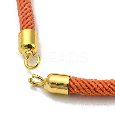 Nylon Cords Bracelet Makings Fit for Connector Charms AJEW-P116-02G-15-1