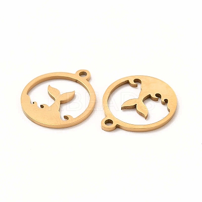 201 Stainless Steel Pendants LS-STAS-E188-07G-1