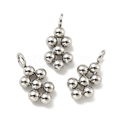 Non-Tarnish 201 Stainless Steel Pendants STAS-C052-01P-1