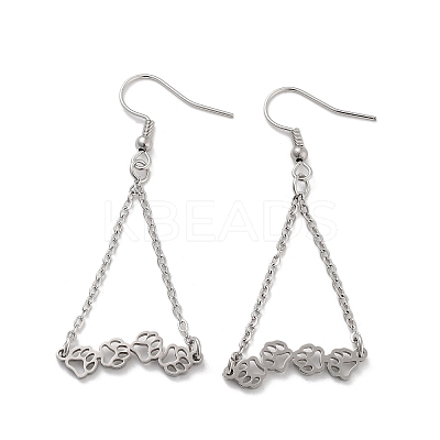 Non-Tarnish 304 Stainless Steel Dangle Earrings EJEW-P271-10P-1