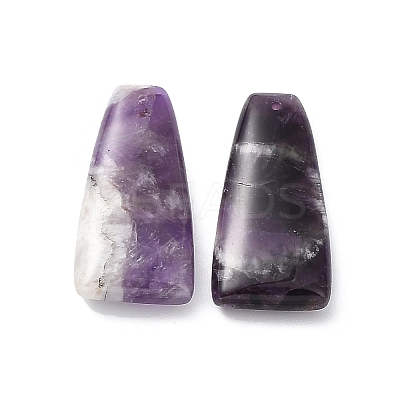 Natural Amethyst Pendants G-E596-01F-1